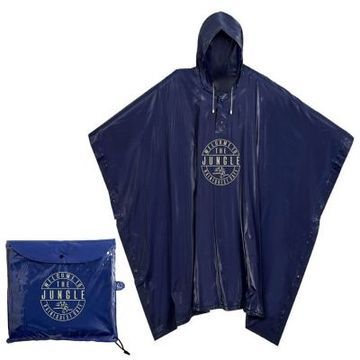 Downpour Heavyweight Adult Poncho - 80" H x 52" W x 7mil Thick